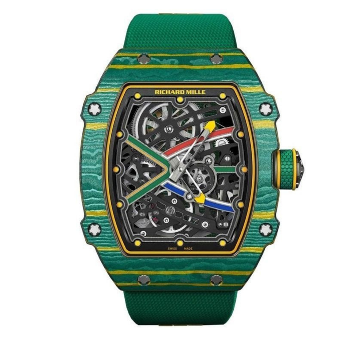 RICHARD MILLE WITH SWISS MACHINE