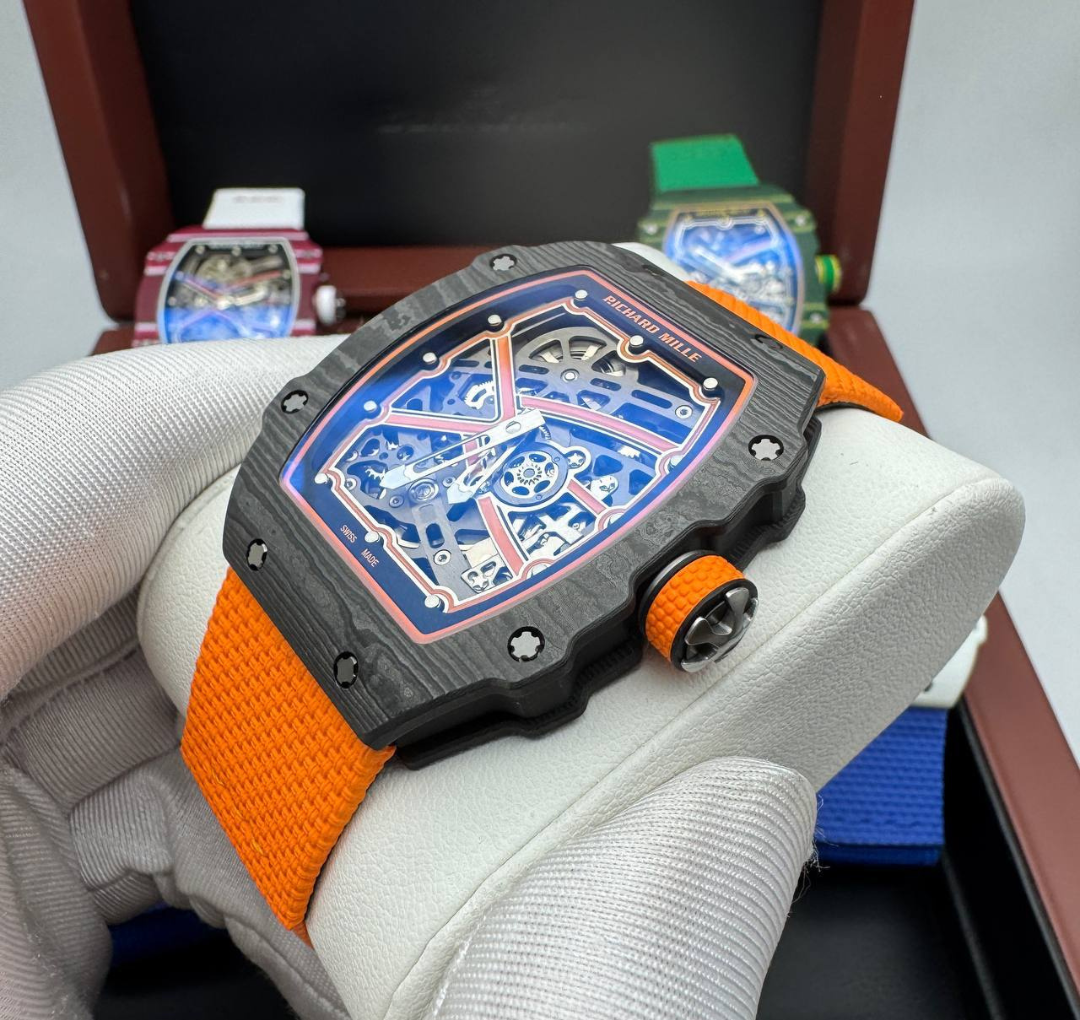 RICHARD MILLE WITH SWISS MACHINE