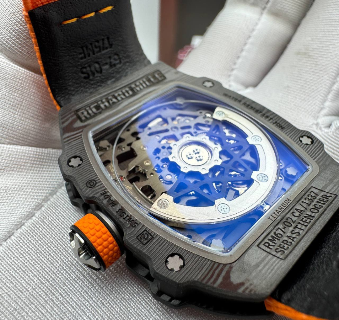 RICHARD MILLE WITH SWISS MACHINE