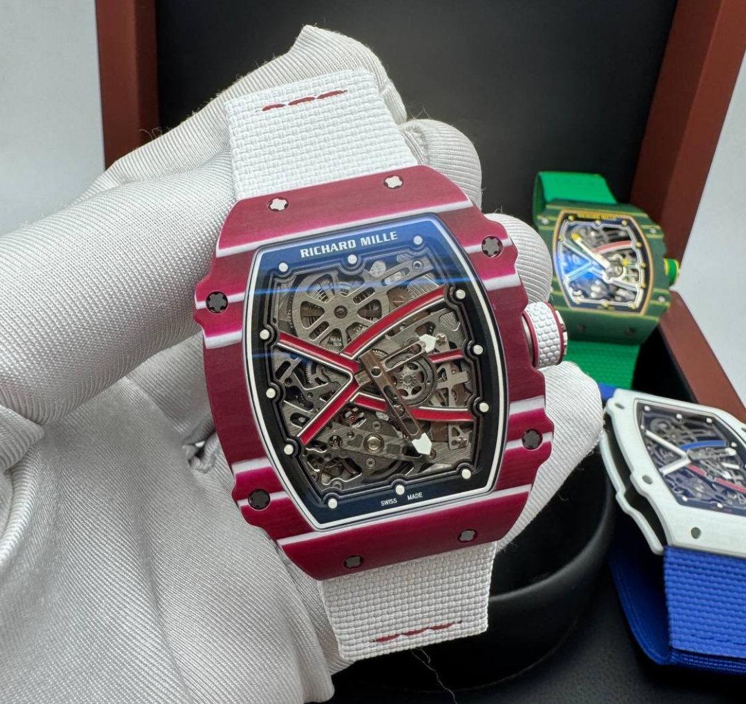 RICHARD MILLE WITH SWISS MACHINE