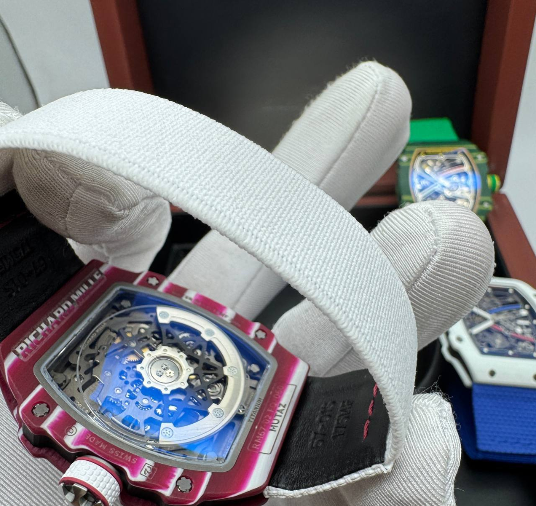 RICHARD MILLE WITH SWISS MACHINE